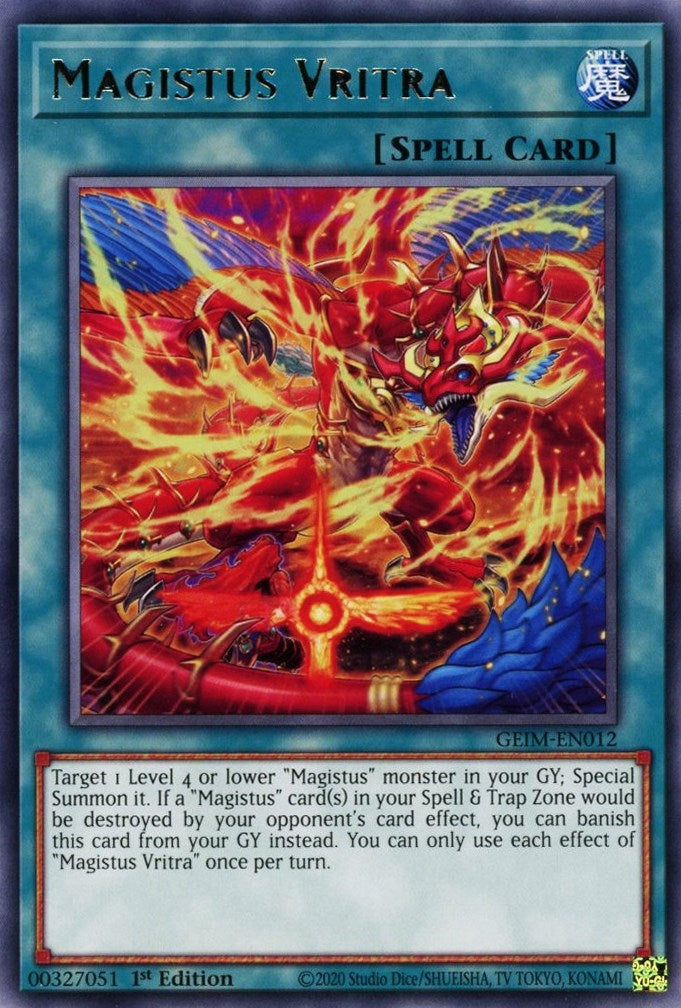 Image for Magistus Vritra (Genesis Impact) (GEIM-EN012) - YuGiOh