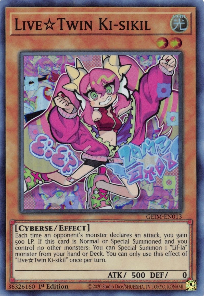Image for Live Twin Ki-sikil (Genesis Impact) (GEIM-EN013) - YuGiOh