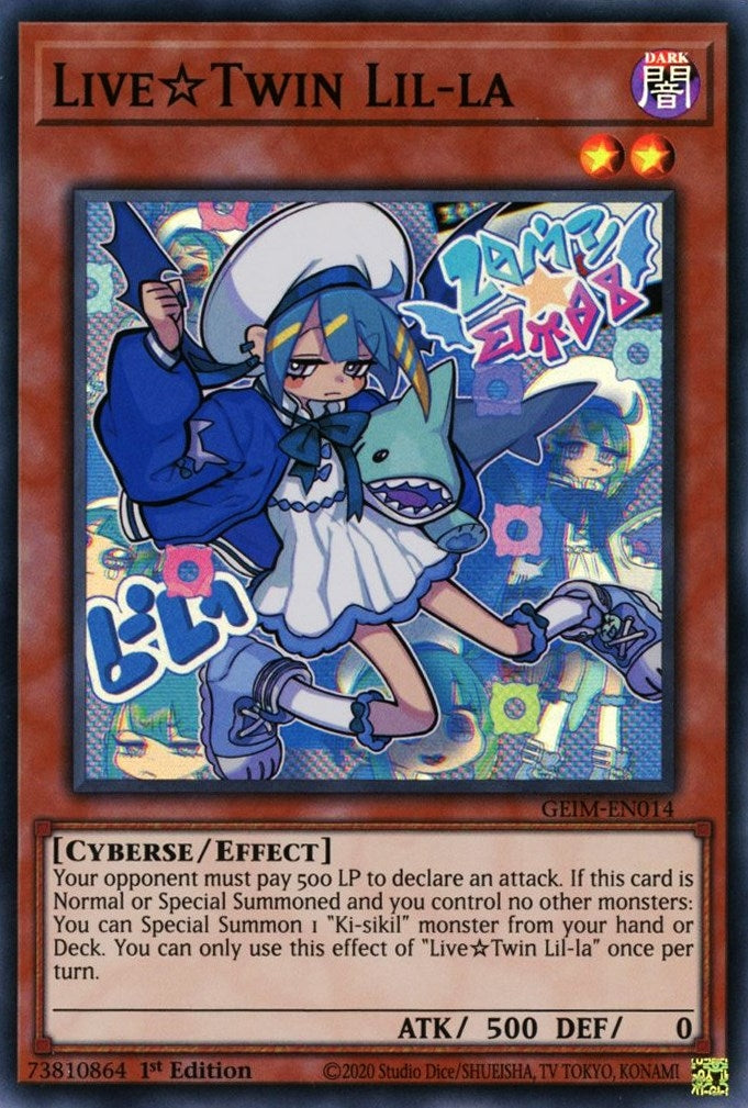 Image for Live Twin Lil-la (Genesis Impact) (GEIM-EN014) - YuGiOh