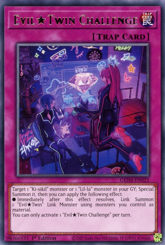 Image for Evil Twin Challenge (Genesis Impact) (GEIM-EN021) - YuGiOh
