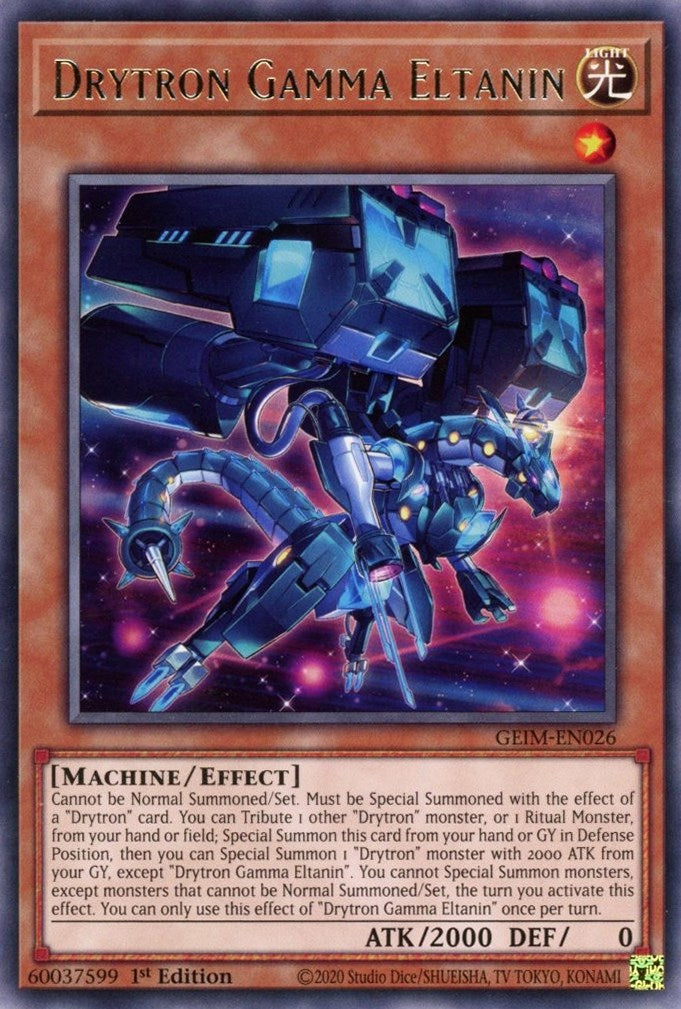 Image for Drytron Gamma Eltanin (Genesis Impact) (GEIM-EN026) - YuGiOh