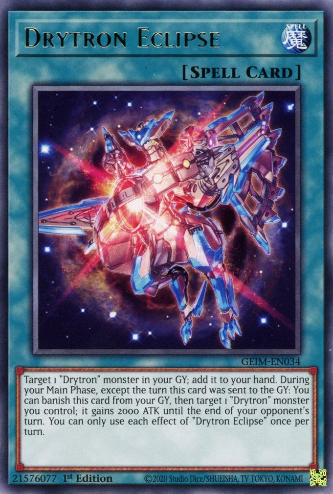 Image for Drytron Eclipse (Genesis Impact) (GEIM-EN034) - YuGiOh