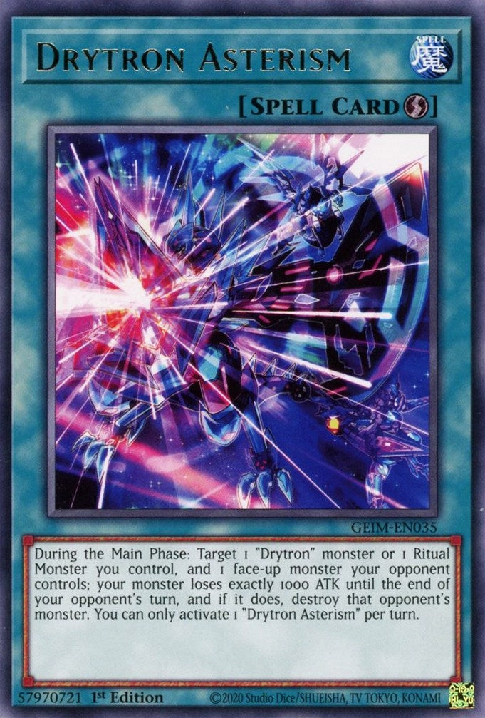 Image for Drytron Asterism (Genesis Impact) (GEIM-EN035) - YuGiOh