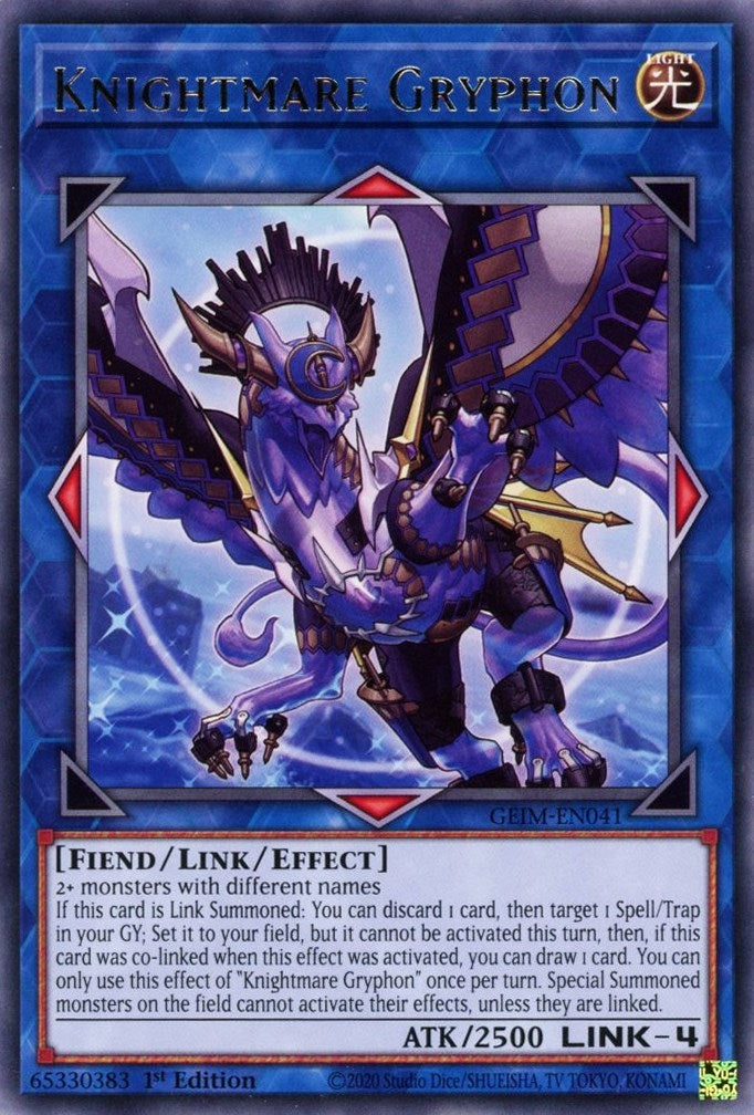 Image for Knightmare Gryphon (Genesis Impact) (GEIM-EN041) - YuGiOh