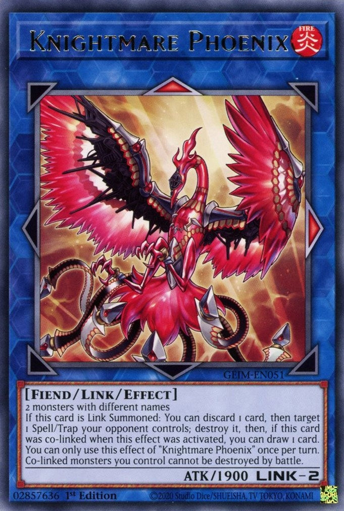 Image for Knightmare Phoenix (Genesis Impact) (GEIM-EN051) - YuGiOh