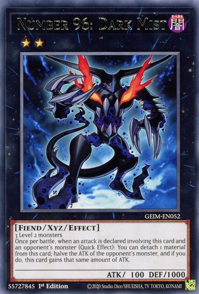 Image for Number 96: Dark Mist (Genesis Impact) (GEIM-EN052) - YuGiOh