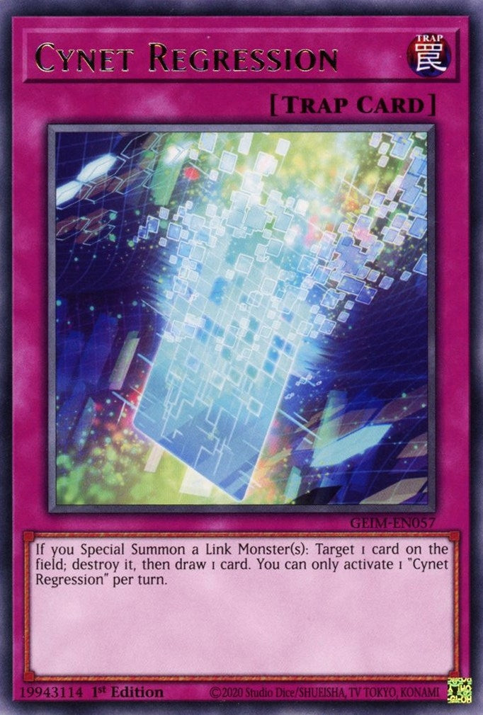 Image for Cynet Regression (Genesis Impact) (GEIM-EN057) - YuGiOh