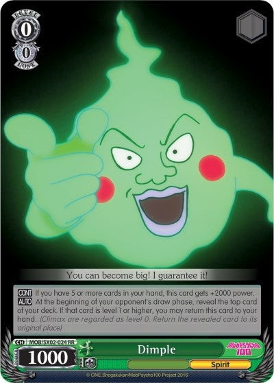 Image for Dimple (Mob Psycho 100) (MOB/SX02-024 RR) - Weiss Schwarz
