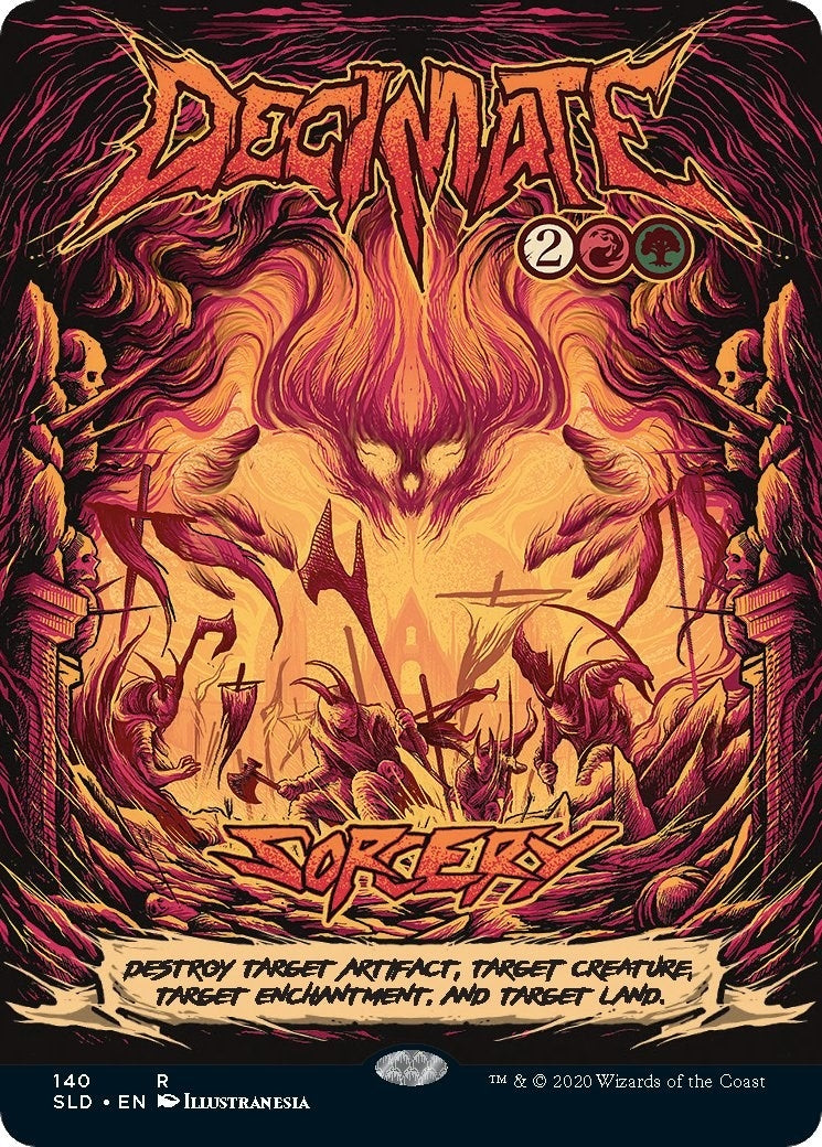 Image for Decimate (Secret Lair Drop Series) (140) - Magic: The Gathering
