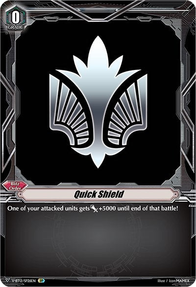 Image for Quick Shield (Angel Feather) (SP) (V-BT12: Divine Lightning Radiance) (V-BT12/SP26EN) - Cardfight Vanguard