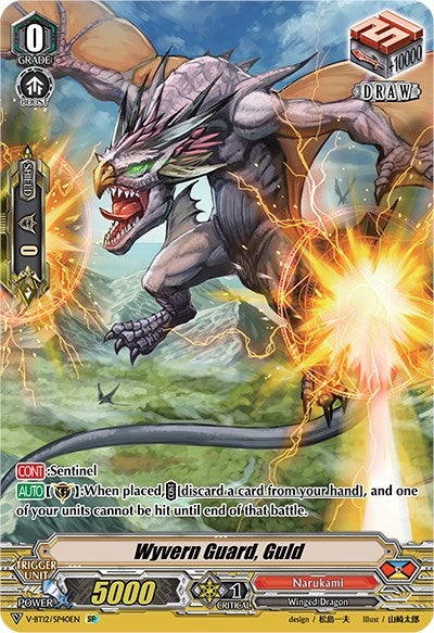 Image for Wyvern Guard, Guld (SP) (V-BT12: Divine Lightning Radiance) (V-BT12/SP40EN) - Cardfight Vanguard