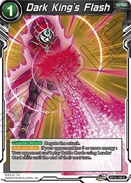Image for Dark King's Flash (Vicious Rejuvenation) (BT12-150) - Dragon Ball Super: Masters