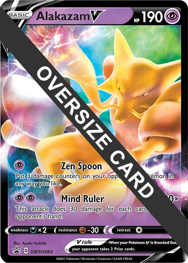 Image for Alakazam V - SWSH083 (Jumbo Cards) (SWSH083) - Pokemon