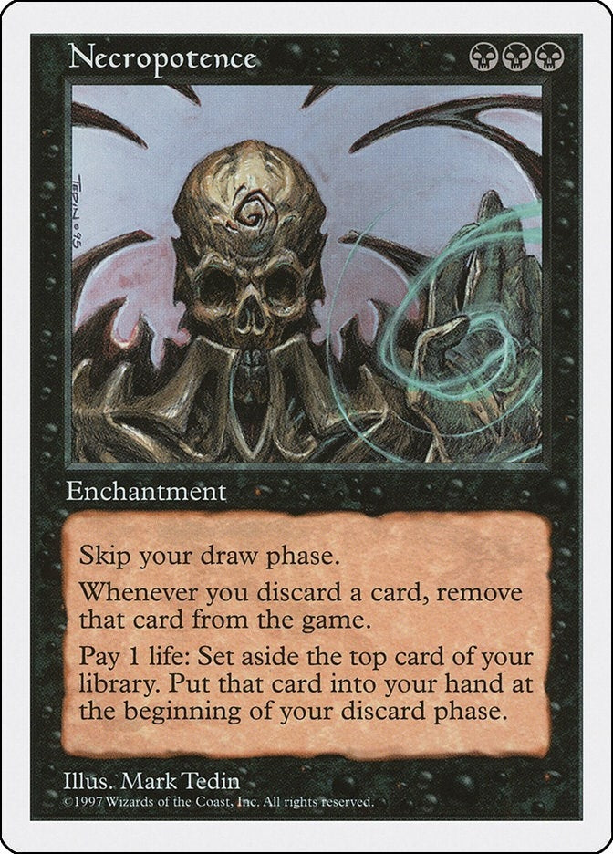 Image for Necropotence (Fifth Edition) - Magic: The Gathering