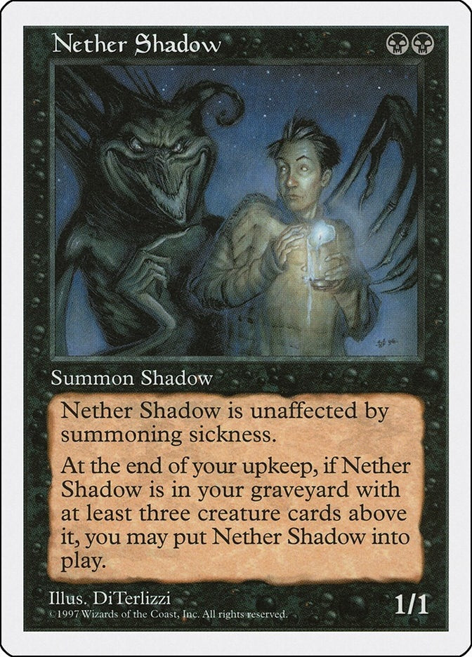 Image for Nether Shadow (Fifth Edition) - Magic: The Gathering