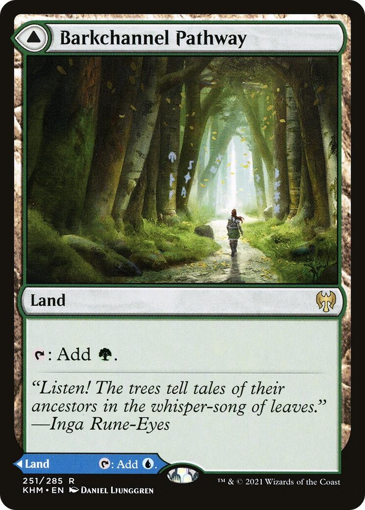Image for Barkchannel Pathway (Kaldheim) (251) - Magic: The Gathering