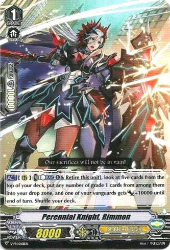 Image for Perennial Knight, Rimmon (V Promo Cards) (V-PR/0168EN) - Cardfight Vanguard