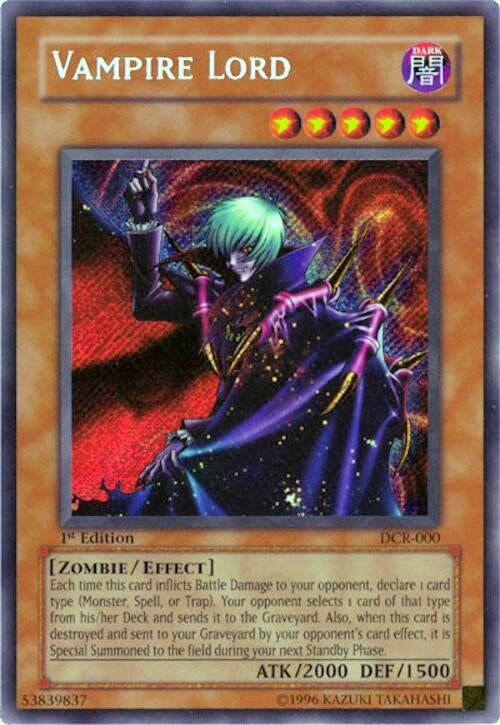 Image for Vampire Lord (Dark Crisis) (DCR-000) - YuGiOh
