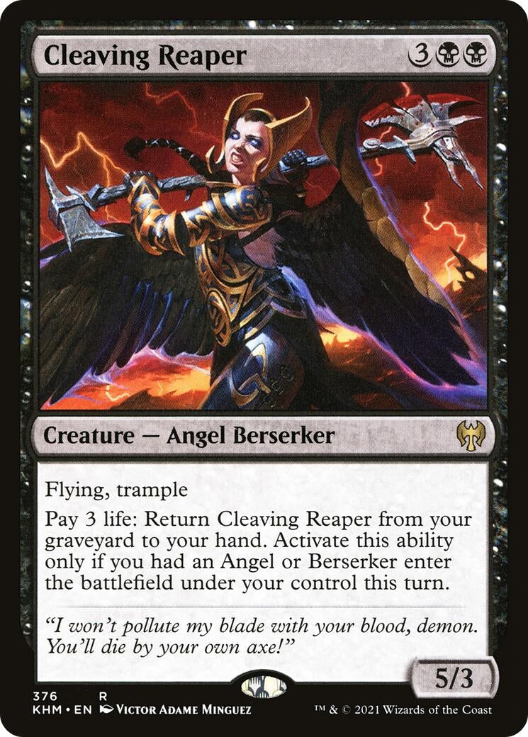 Image for Cleaving Reaper (Kaldheim) (376) - Magic: The Gathering