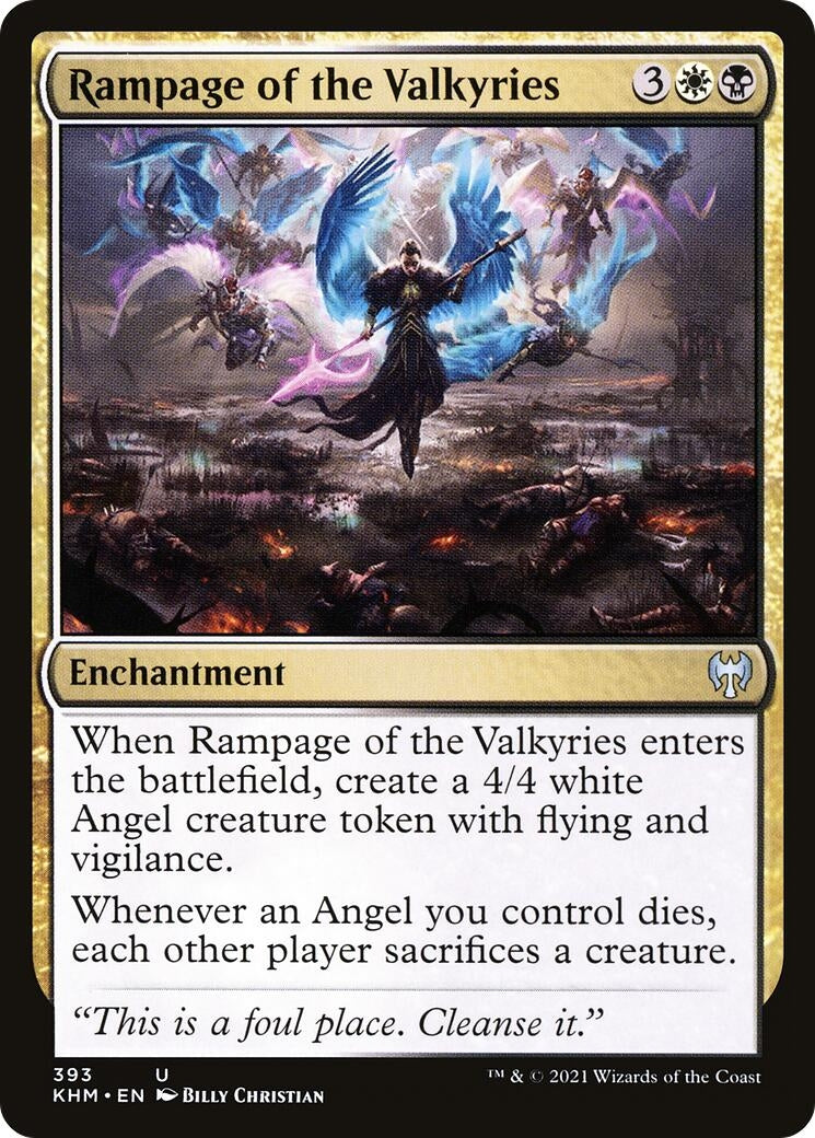 Image for Rampage of the Valkyries (Kaldheim) (393) - Magic: The Gathering