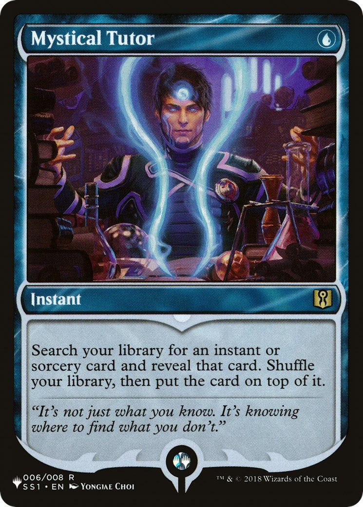 Image for Mystical Tutor (The List Reprints) (006/008) - Magic: The Gathering