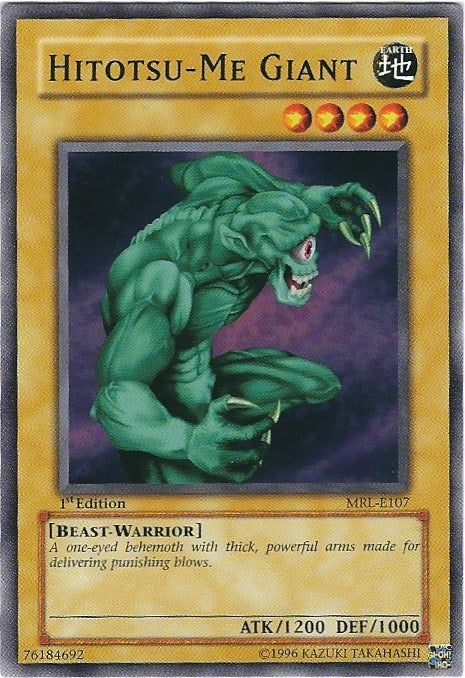 Image for Hitotsu-Me Giant (Magic Ruler) (MRL-E107) - YuGiOh