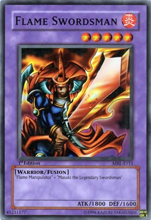 Image for Flame Swordsman (Magic Ruler) (MRL-E111) - YuGiOh