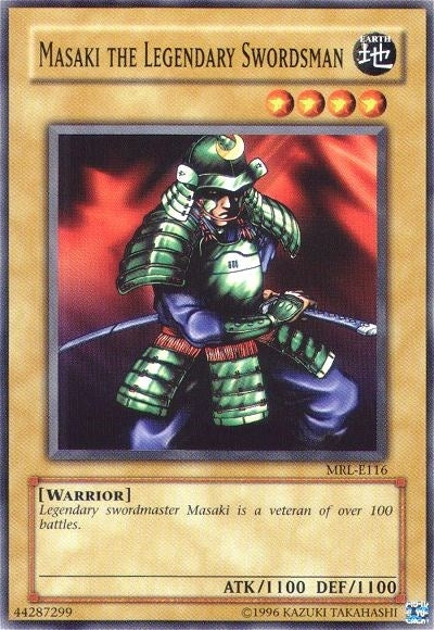 Image for Masaki the Legendary Swordsman (Magic Ruler) (MRL-E116) - YuGiOh