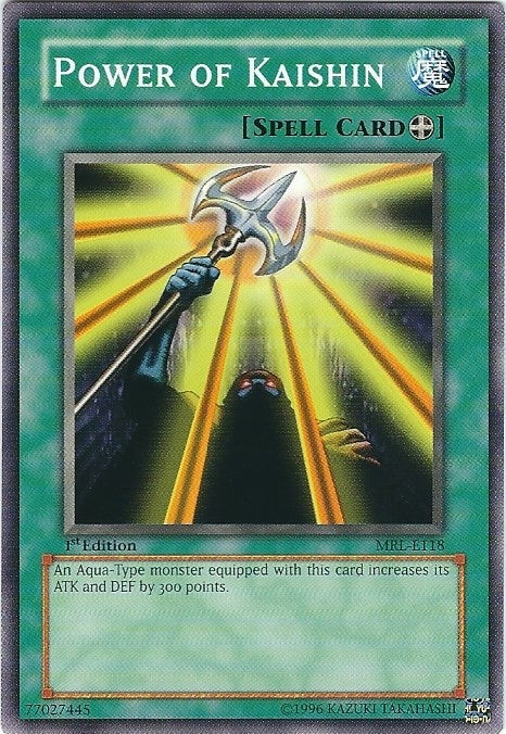 Image for Power of Kaishin (Magic Ruler) (MRL-E118) - YuGiOh
