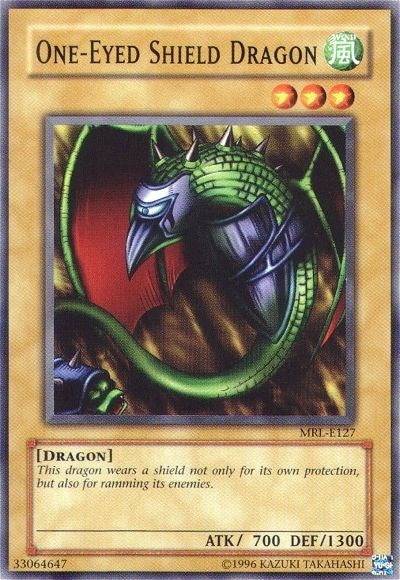Image for One-Eyed Shield Dragon (Magic Ruler) (MRL-E127) - YuGiOh
