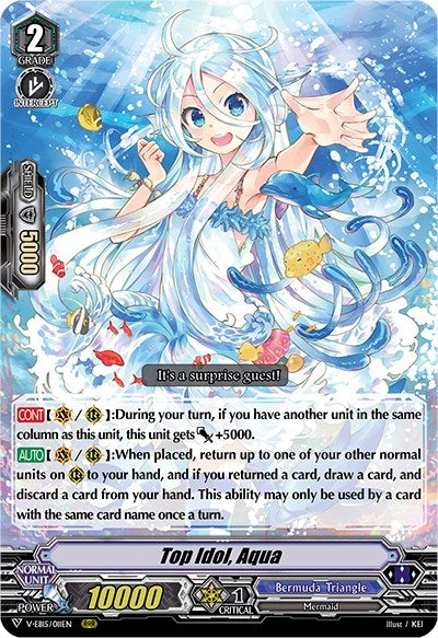 Image for Top Idol, Aqua (V-EB15: Twinkle Melody) (V-EB15/011EN) - Cardfight Vanguard