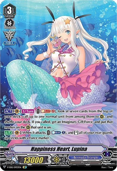 Image for Happiness Heart, Lupina (SP) (V-EB15: Twinkle Melody) (V-EB15/SP03EN) - Cardfight Vanguard