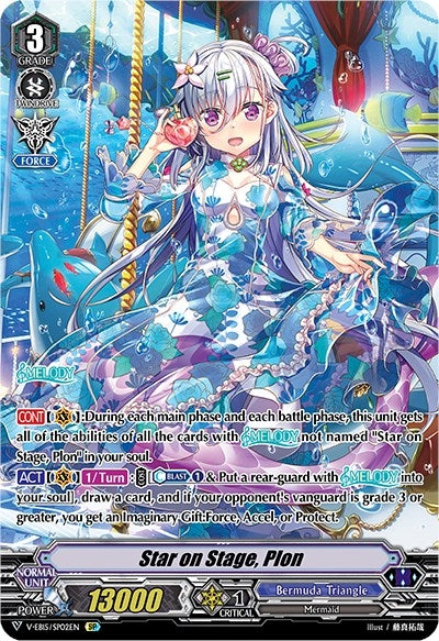 Image for Star on Stage, Plon (SP) (V-EB15: Twinkle Melody) (V-EB15/SP02EN) - Cardfight Vanguard