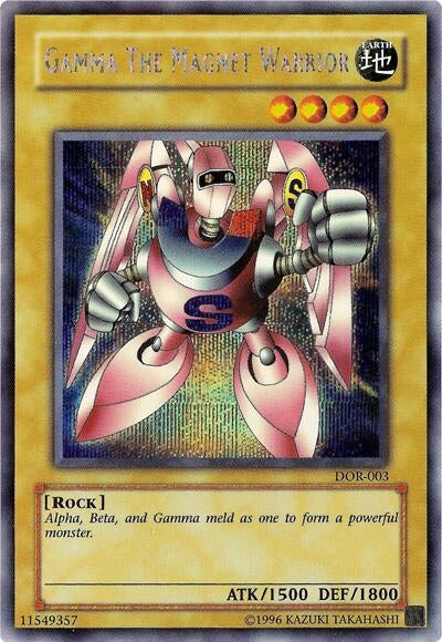 Image for Gamma the Magnet Warrior (Duelist of the Roses) (DOR-003) - YuGiOh