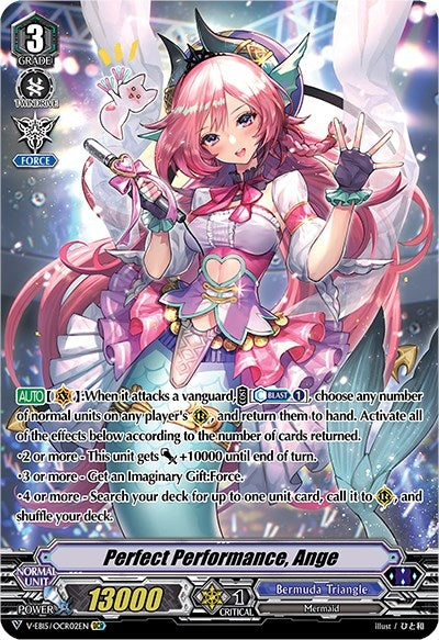 Image for Perfect Performance, Ange (OCR) (V-EB15: Twinkle Melody) (V-EB15/OCR02EN) - Cardfight Vanguard