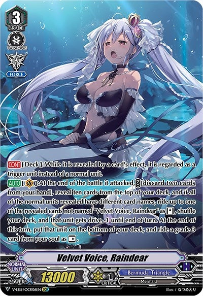 Image for Velvet Voice, Raindear (OCR) (V-EB15: Twinkle Melody) (V-EB15/OCR06EN) - Cardfight Vanguard
