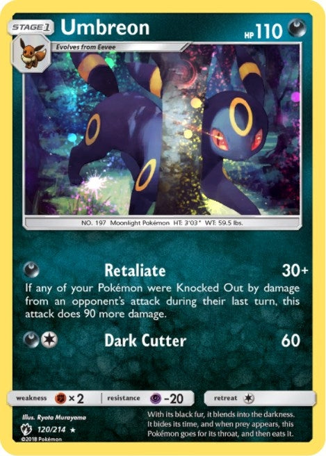 Image for Umbreon - 120/214 (Cosmos Holo) (Blister Exclusives) (120/214) - Pokemon