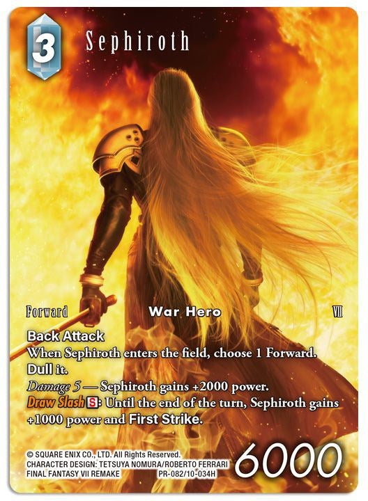 Image for Sephiroth (Full Art) (FF: Promo Cards) (PR-082/10-034H) - Final Fantasy TCG