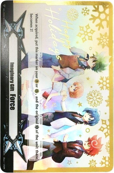 Image for Imaginary Gift [Force] - Happy Holidays (2020) (Gift Markers) (VG-2020/TOYOU) - Cardfight Vanguard
