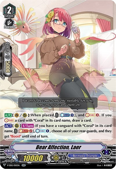 Image for Bear Affection, Laer (V-EB15: Twinkle Melody) (V-EB15/015EN) - Cardfight Vanguard
