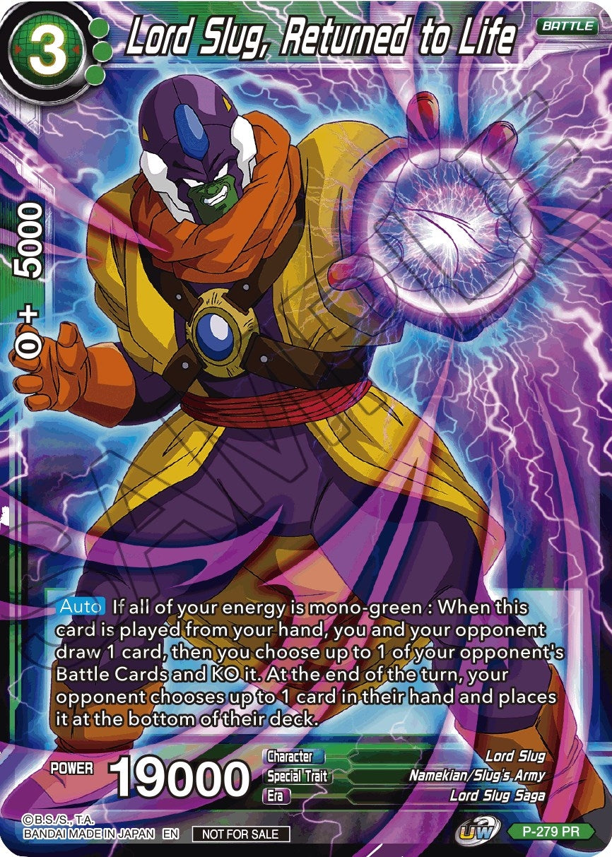 Image for Lord Slug, Returned to Life (Unison Warrior Series Tournament Pack Vol.3) (Tournament Promotion Cards) (P-279) - Dragon Ball Super: Masters