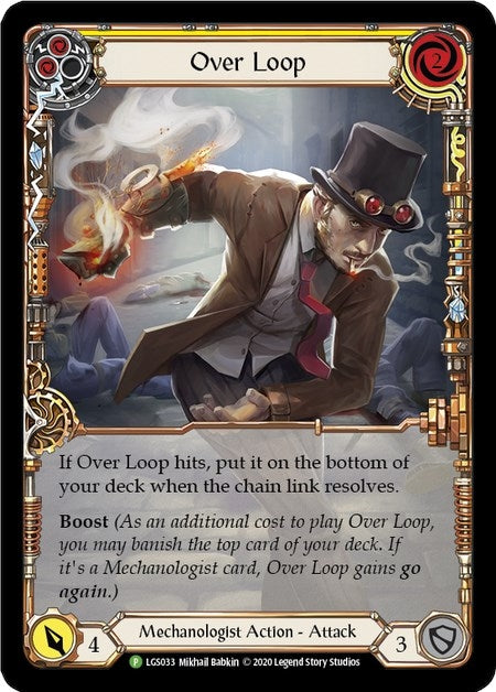 Image for Over Loop (Yellow) - LGS033 (Flesh and Blood: Promo Cards) (LGS033) - Flesh and Blood TCG