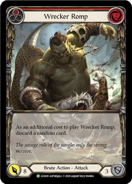 Image for Wrecker Romp (Red) - LGS020 (Flesh and Blood: Promo Cards) (LGS020) - Flesh and Blood TCG
