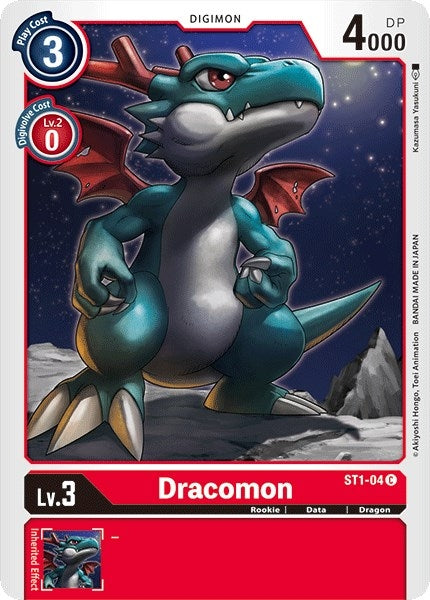 Image for Dracomon (ST1-04 C) [Starter Deck 01: Gaia Red]