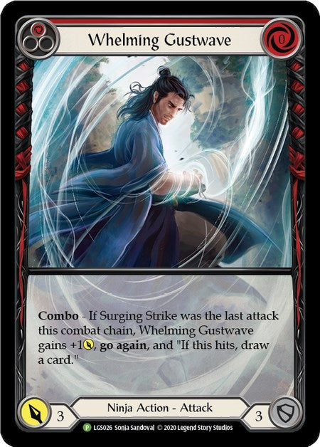 Image for Whelming Gustwave (Red) - LGS026 (Flesh and Blood: Promo Cards) (LGS026) - Flesh and Blood TCG