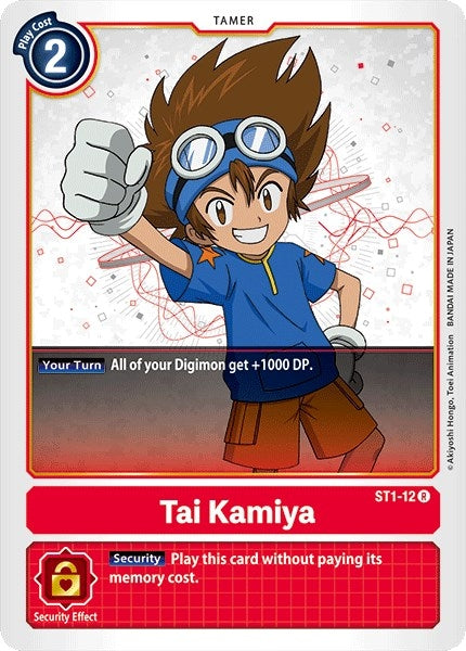 Image for Tai Kamiya (ST1-12 R) [Starter Deck 01: Gaia Red]