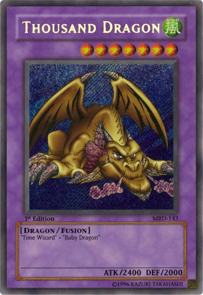 Image for Thousand Dragon (Metal Raiders) (MRD-143) - YuGiOh