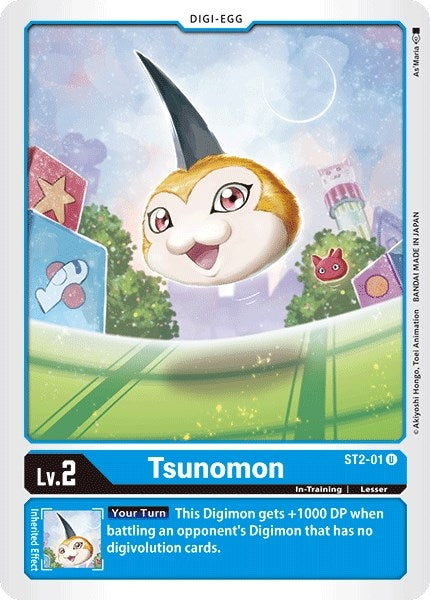 Image for Tsunomon (ST-2) (ST2-01 U) - Digimon Card Game