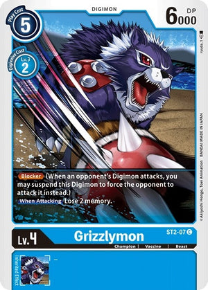 Image for Grizzlymon (ST-2) (ST2-07 C) - Digimon Card Game