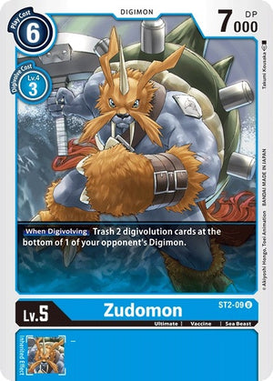 Image for Zudomon (ST-2) (ST2-09 U) - Digimon Card Game